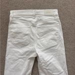EXPRESS White High-Waisted Straight leg jeans Photo 3