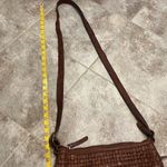 Vilenca Holland Woven Brown Supple Leather Crossbody Bag Anthropologie Photo 3