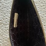 Henri Bendel  West 57th Black Leather Zip Wristlet Gold Hardware Photo 3