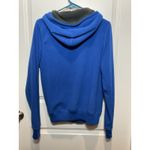 Women’s‎ Creighton Blue Jays Fleece Jacket Medium Hooded Omaha Basketball Coat Photo 5