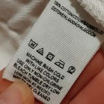 Free People We The  FP White Distressed Denim Mini Skirt Zipper Size 25 Classic Photo 2