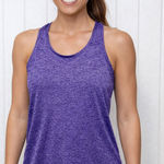 Nike DRI-FIT Purple Racer Back Tanktop Womens Size M Photo 0