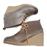 Sperry  TopSider Harlow Wedge Chukka Boots Womens Size 8M  Burnished Leather Photo 9