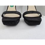 Nine West Black Rhinestone faux Suede Stiletto Heels Platform Pumps Shoes 7.5 M Photo 8
