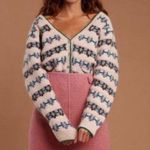 💕ROUJE💕 Chunky Jacquard Leora Cardigan 38 NWOT Size undefined Photo 0