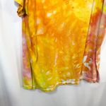 White Stag Plus Size 3X Top Handmade Tie Dye Beaded Sequin Yellow Cotton 862 Photo 10