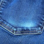 Talbots  Flawless Five Pocket Straight Blue Jeans Womens 16 Denim Distressed Photo 7