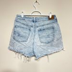 American Eagle Light Wash High Rise Mom Shorts 8 Women Photo 2