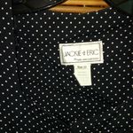 Jackie & Eric 10 Black White Polka Dot Jumpsuit Photo 1