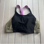 prAna Baja Bound Bikini Top Black Color Block Size S Photo 2