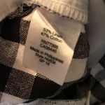 J.Crew  Black&white gingham scalloped shorts Photo 3