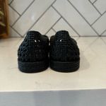 Melissa  JASON WU CAMILLA WOVEN BLACK JELLY OPEN TOE FLATS SHOES summer size 7 Photo 8