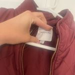 Dry Goods | Maroon puffer vest Photo 1
