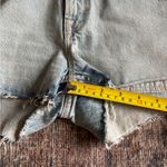 ALLSAINTS  Cutoff Light Wash Distressed Denim Jean Shorts Size Size 26 Photo 3