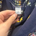 Old Navy  Navy Blue Floral Jumpsuit with Relaxed Silhouette | Size Medium Photo 2