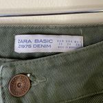 ZARA Basic Z1975 Denim Olive Photo 3