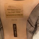 Louise et Cie Gray Fur Ankle Boots NIB 8 LO-SENECA Photo 4