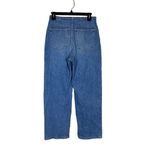 Veronica Beard Button Fly Crosbie Wide Leg Crop Jean Size 27 Photo 3