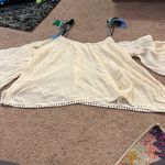 Cupcakes and Cashmere  cold shoulder blouse small Photo 1