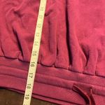 Sweaty Betty  Maroon Purple Drawstring Cowl Neck Cropped Pullover‎ Top M Italy Photo 15