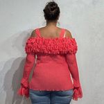 Kaelyn Max II Hot Pink Long Sleeve Blouse Sz 3X NWT Photo 9