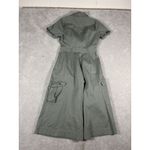 Anthropologie twentysixhundred cropped olive green womens jump suit size us 2 Photo 11