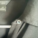 Ann Taylor Pettit Black TIE-WAIST MIDI SHIRTDRESS Photo 2