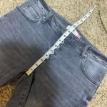 CAbi  Size 6 Button Fly Straight Leg Jeans Gray Denim 4520 Photo 10