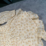 American Eagle Outfitters Cream floral romper XS Photo 2