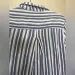 C&C California  Navy and White Striped Shirt Photo 2