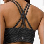 Lululemon  Black Le Tigre Longline Energy Sports Bra Photo 2