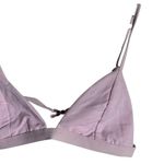 Mara Hoffman Astrid Pastel Pink UPF 50 Triangle Bikini Swimsuit Top Size Large Photo 3