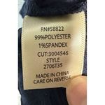 Max Studio ‎ Navy Blue New Button-Down Shirt Short Sleeve Large Casual Light Photo 5