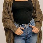 VICI PRESLEY SCALLOPED EDGE POINTELLE KNIT CARDIGAN Photo 0