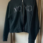 XOXO Classic Black junior hooded jacket large Photo 0
