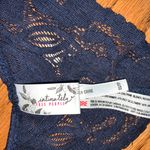 Free People Navy Galloon Lace Racerback Bralette Photo 5