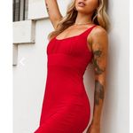 Selfie Leslie  Angel Biba Let The Light In Ruched Bust Bodycon Mini Dress Photo 2