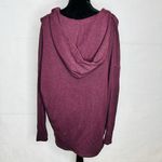 Athleta  Purana Wrap Hooded Relaxed Drape Neck Sweatshirt Spiced Cabernet Sz XXS Photo 6