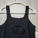 Outdoor Voices  Women's Black Nylon Full‎ Zip Powerhouse Dress Sleeveless Sz L/XL Photo 5