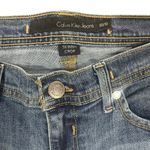 Calvin Klein Womens Size 10 /30 Skinny Crop Cuffed Medium Wash Jeans Photo 2