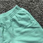PINK - Victoria's Secret  Green Ribbed Fleece High Waist Jogger Photo 7