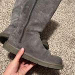 UGG  Gray High Rise Zip Up Winter Fleece Boots Woman’s Size 7 Photo 3