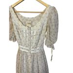 Gunne Sax Vintage by Jessica San Francisco Floral Midi Dress Size 7 Photo 1