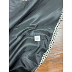 Notations NEW  Womens Geometric Open Front Blazer Jacket M Black Beige Business Photo 6