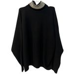 Alexander Wang Crystal Turtleneck Turtleneck Pullover Sweater Black Photo 12
