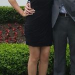 Soprano Nordstrom  Black One Shoulder Ruched Bodycon Dress (S) Photo 6