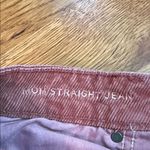 American Eagle  Mom Straight Corduroy Jeans Dusty Rose, Stretch, Size 16 Reg Photo 8
