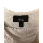 Apt. 9  Ivory Skater Dress Coastal Beach Floral Vacation Travel Formal Easter Photo 5