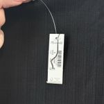 Madewell  Ribbed Long-Sleeve Boatneck Top WMNS XL Black Pullover Stretch Slim Fit Photo 7