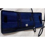 Mini Handmade Navy blue crossbody bag purse Guatemala woven wallet Photo 3